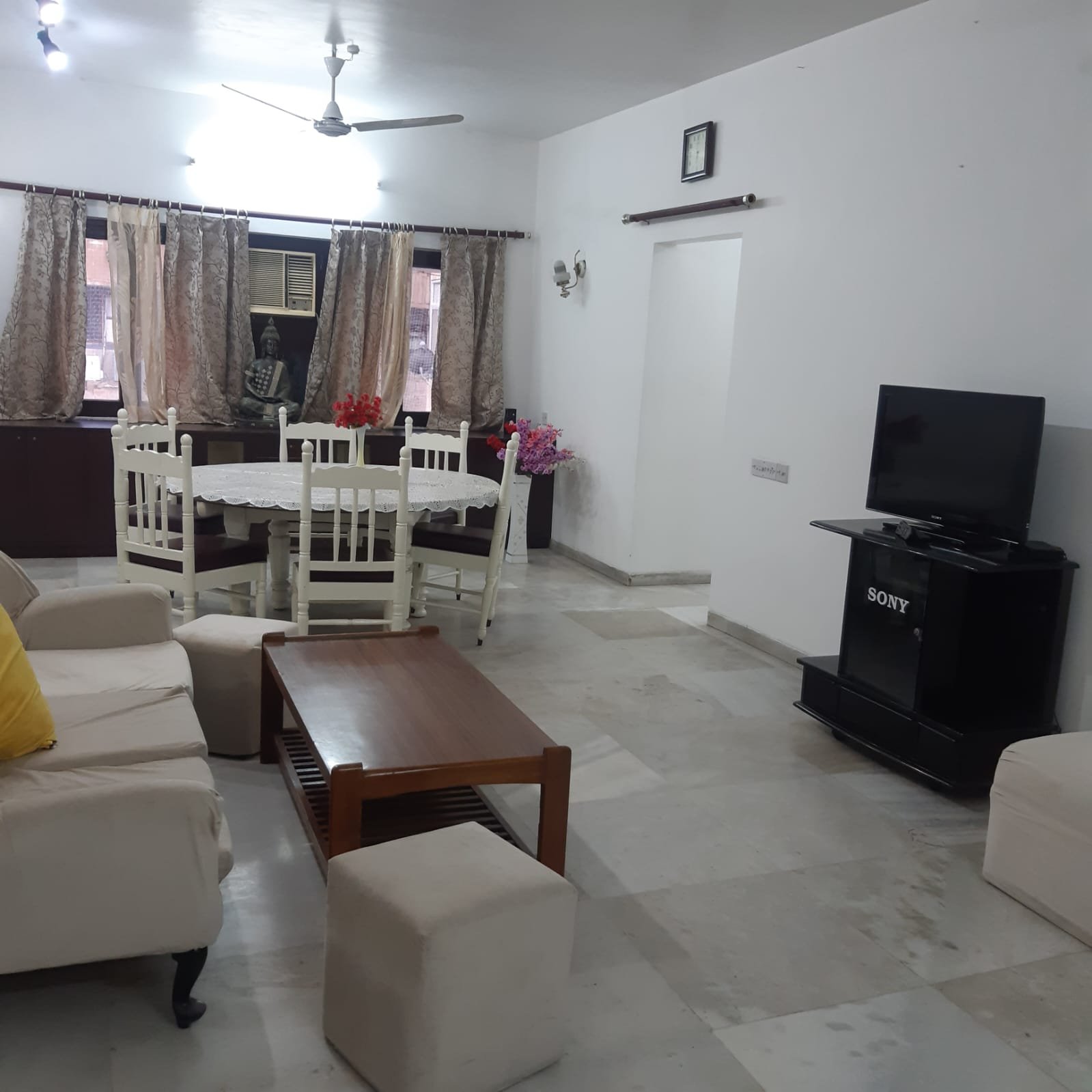 Spacious 3 BHK Furnished Flat for Rent